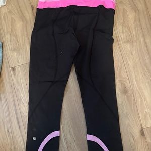 Lululemon cropped leggings